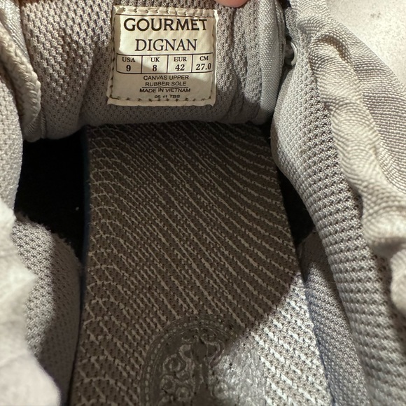 Gourmet Brand - Dignan Model Grey/White size 9 - Picture 5 of 5